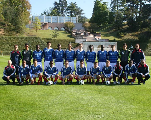 France U17 national team squad photo